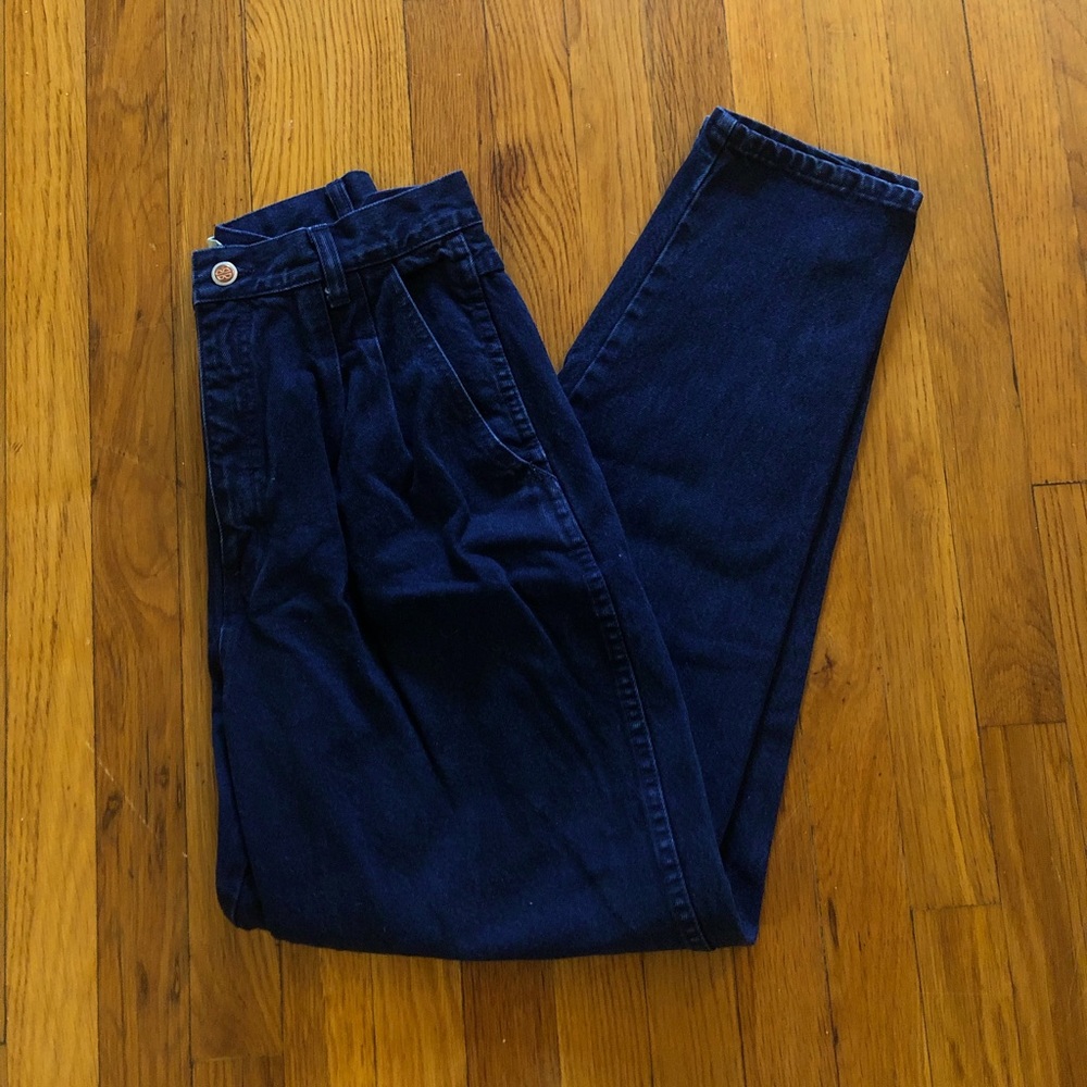 Dark Wash Vintage Mom/Boyfriend Jeans
